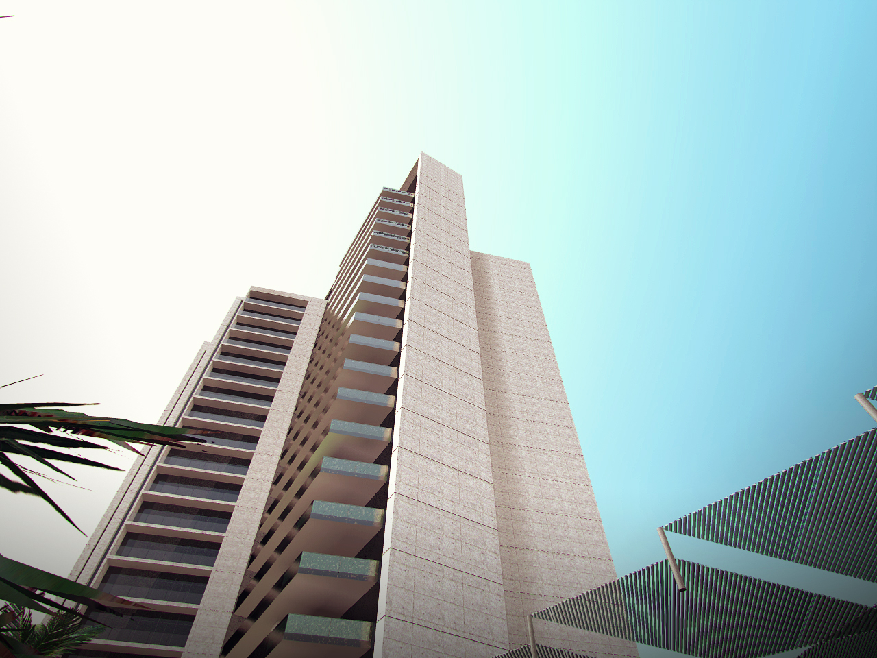Torre de apartamentos de lujo