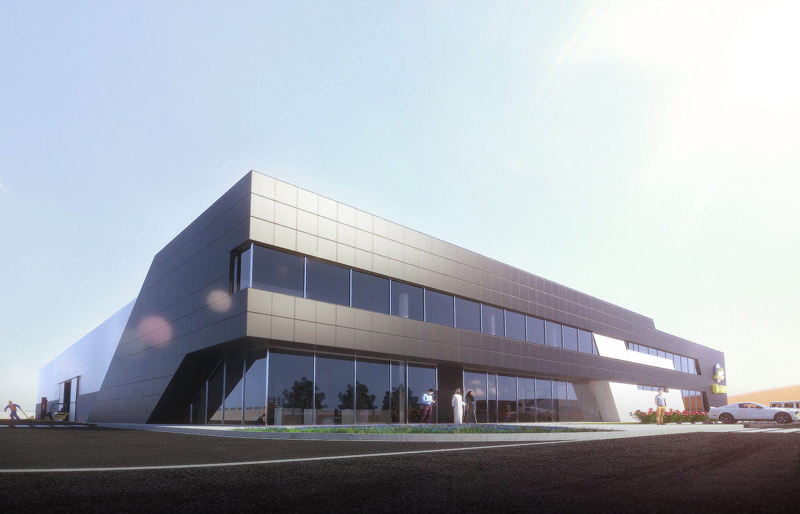 Oficinas y nave industrial Q-Fab
