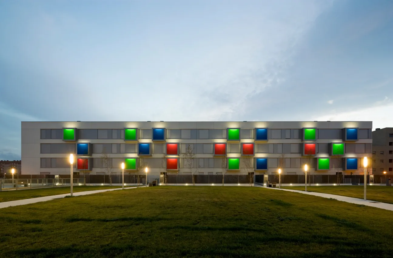 90 viviendas en Buztintxuri, Pamplona.